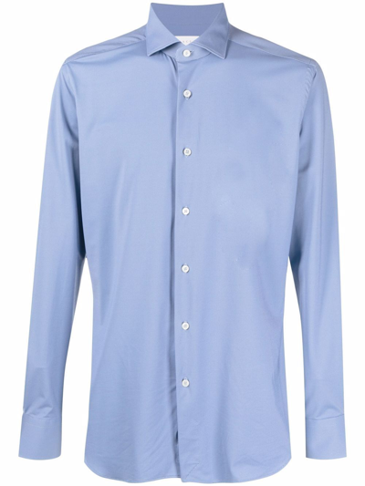 Shop Xacus Active Shirt In Blu