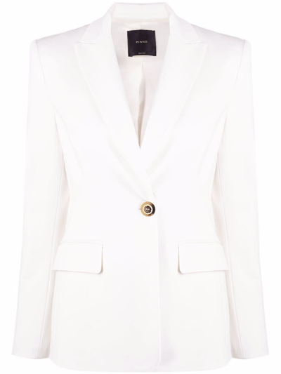 Shop Pinko `signum 14` Jacket In Beige