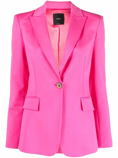 Shop Pinko `signum 14` Jacket In Rosa