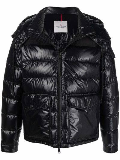 Shop Moncler `born To Protect` `gombei` Jacket In Nero