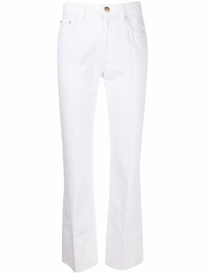 Shop Brunello Cucinelli Dyed Pants In Bianco