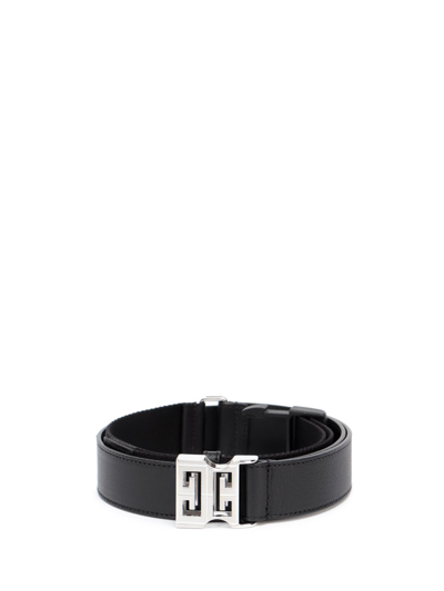 Shop Givenchy Release Buck Belt 35 In Nero
