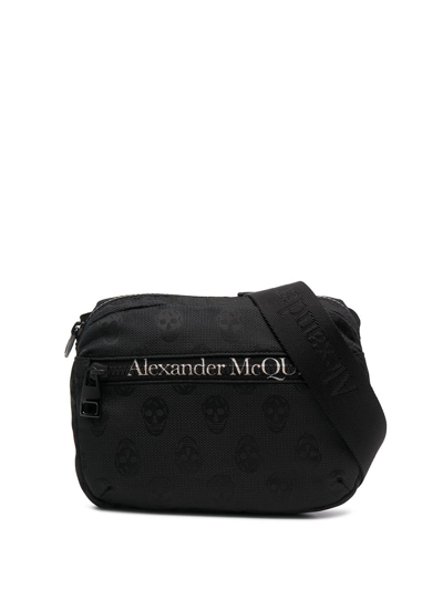 Shop Alexander Mcqueen Urban Bum Gum Bag In Nero