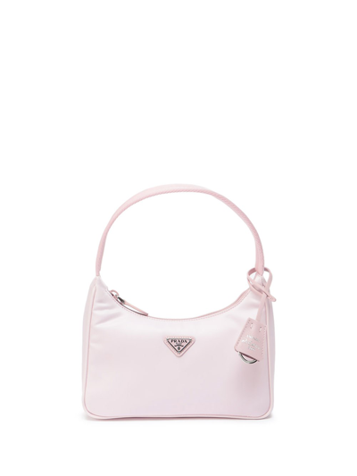 Prada Re-edition 2000` `re-nylon` Mini Bag In Pink | ModeSens