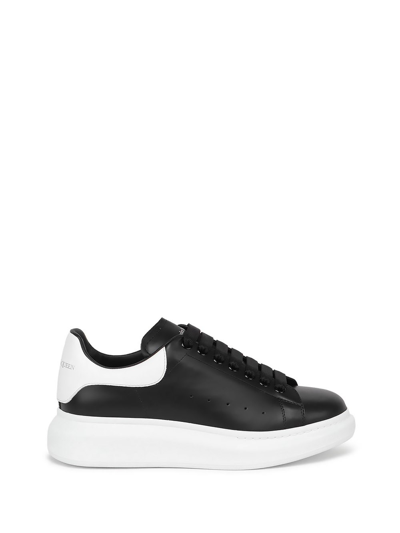 Shop Alexander Mcqueen `oversized` Sneakers In Nero