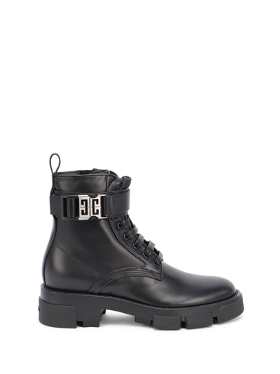 Shop Givenchy `terra` Boots In Nero