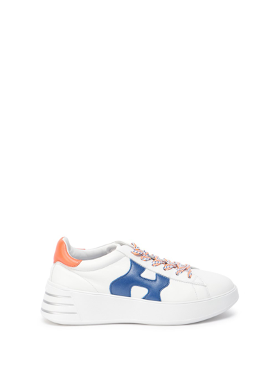 Shop Hogan `rebel` Sneakers In Bianco