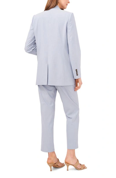 1.state Single Button Relaxed Blazer In Porcelain Blue