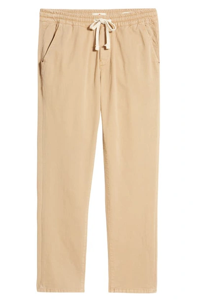 Shop Marine Layer Slim Fit Saturday Pants In Khaki