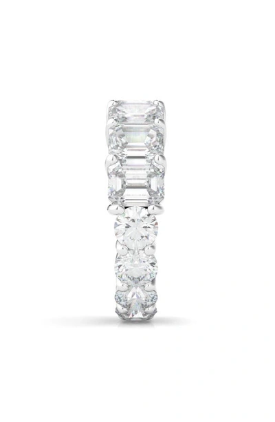 Shop Hautecarat Lab Created Diamond Eternity Ring In 18k White Gold