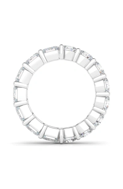 Shop Hautecarat Lab Created Diamond Eternity Ring In 18k White Gold