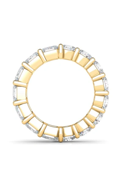 Hautecarat Hatuecarat Lab Created Diamond Eternity Ring In 18k Yellow Gold