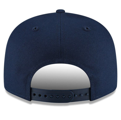 Shop New Era Navy New Orleans Pelicans Back Half 9fifty Snapback Adjustable Hat