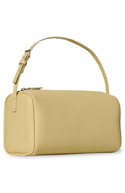 The Row '90s Leather Top Handle Bag In Dijon Plaid