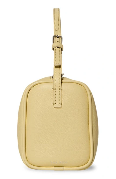 The Row '90s Leather Top Handle Bag In Dijon Plaid
