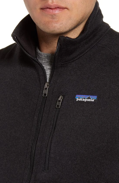 Shop Patagonia Better Sweater® Zip Vest In Black