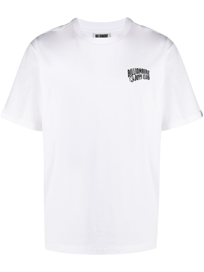 Shop Billionaire Boys Club Cotton Logo T-shirt In White