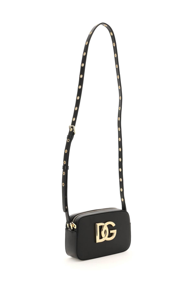 Shop Dolce & Gabbana 3.5 Crossbody Bag In Black