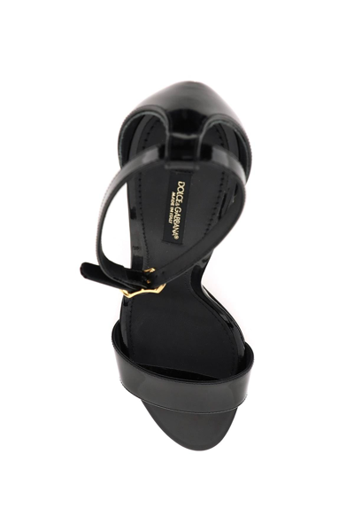 Shop Dolce & Gabbana Dg Barocco Keira Sandals In Black