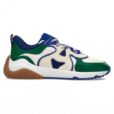 Shop Hogan Sneakers H597 Multicolor Hxw5970ea90r7g0mrj In White/green/blue