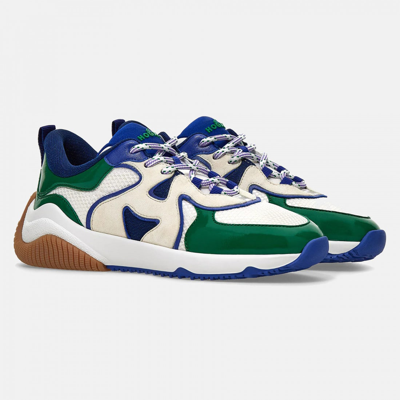 Shop Hogan Sneakers H597 Multicolor Hxw5970ea90r7g0mrj In White/green/blue