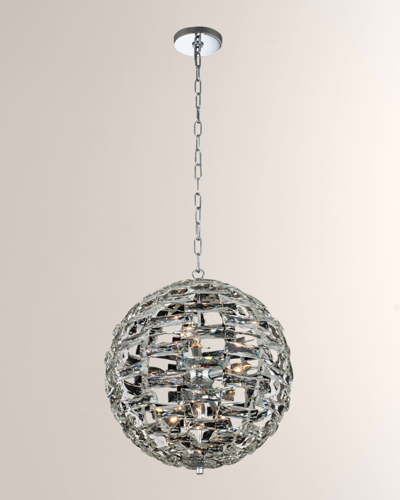 Shop Allegri Crystal By Kalco Lighting 18" Alta Orb Pendant Light