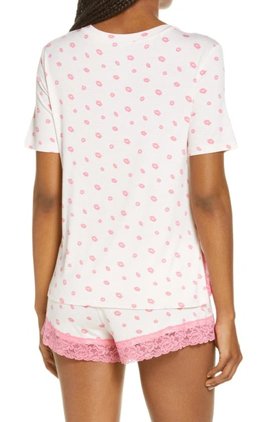 Shop Honeydew Something Sweet Short Pajamas In Petal Pink Lips