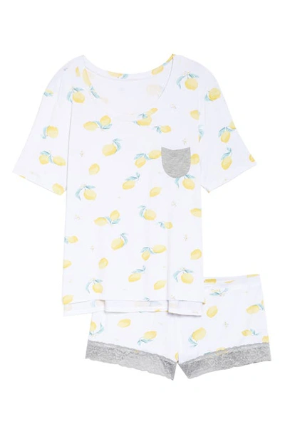Shop Honeydew Something Sweet Short Pajamas In Lemons
