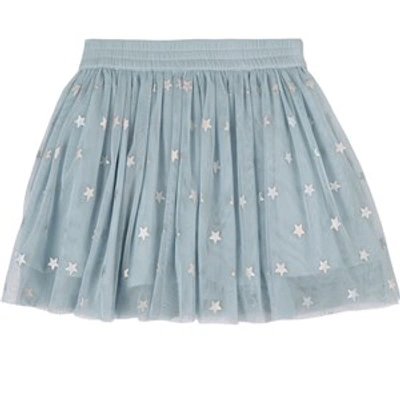 Shop Stella Mccartney Kids Blue Stars Skirt