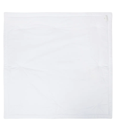 Shop Givenchy Baby Cotton Blanket In White