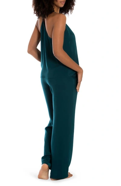 Shop Midnight Bakery Astrid Cami Pajamas In Teal