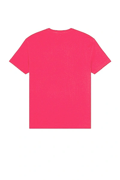 Shop Polo Ralph Lauren Sport Icon Tee In Hot Pink