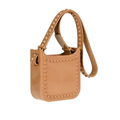 Shop Carmen Sol Lisa Small Crossbody In Nude