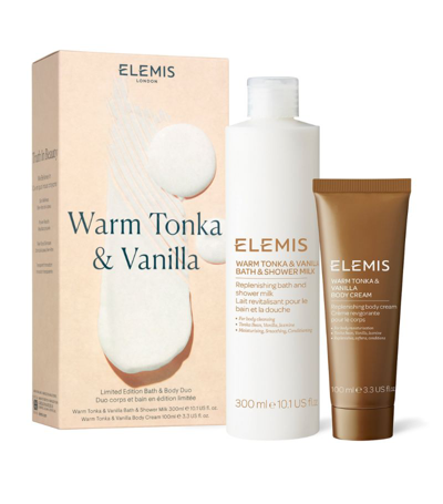 Shop Elemis Warm Tonka And Vanilla Body Duo In Multi