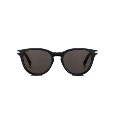 Shop Dior Eyewear Round Frame Sunglasses In Black