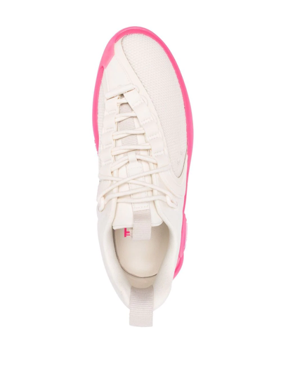 Balmain B-runner Mesh-panel Sneakers In Neutrals