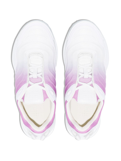 Shop Givenchy Giv 1 Panelled Low-top Trainers In White