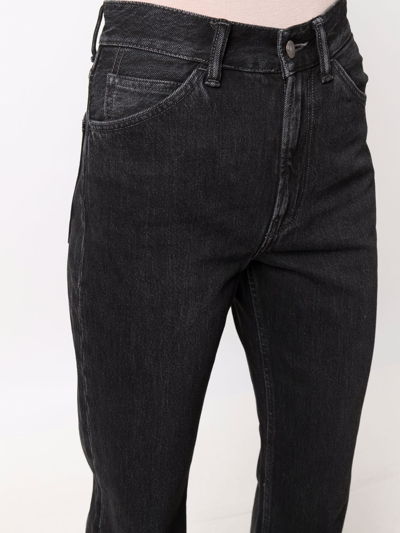 Shop Acne Studios 1977 Regular-fit Jeans In Black