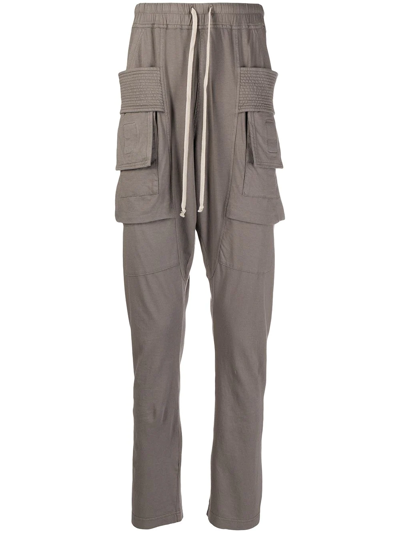 Shop Rick Owens Drkshdw Pocket-detail Track Pants In Brown