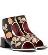 MARNI Embellished Leather Sandals