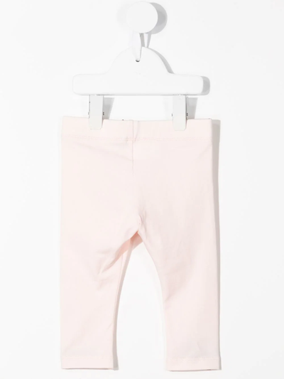 Shop Aigner Chain-print Leggings In Pink