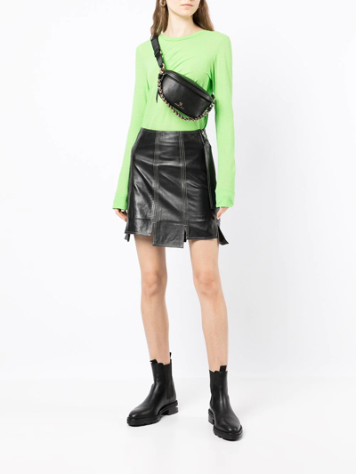 Shop Michael Michael Kors Slater Sling Shoulder Bag In Black