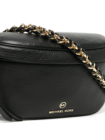 Shop Michael Michael Kors Slater Sling Shoulder Bag In Black