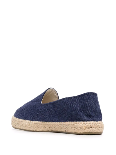 Manebi Manebí La Havana Organic Hemp Espadrilles In Blue