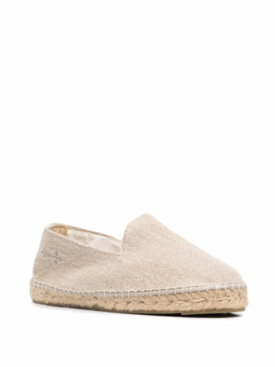 Shop Manebi La Havana Espadrilles In Neutrals