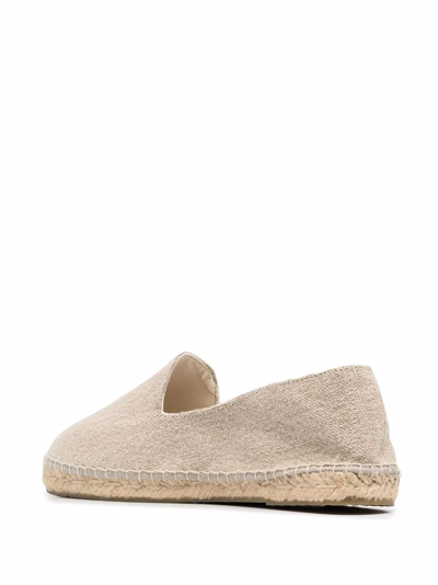 Shop Manebi La Havana Espadrilles In Neutrals