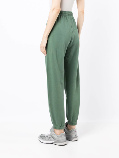 7 Days Active Logo-print Track Pants In Green