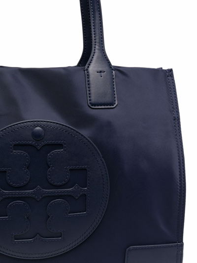 Shop Tory Burch Small Ella Tote Bag In Blue