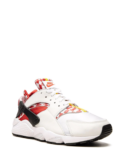 Nike Air Huarache Prm Qs "liverpool" Sneakers In White
