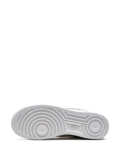 Nike Air Force 1 '07 Ess "glitter Swoosh In White